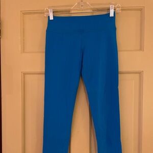 Beyond Yoga Leggings, Vivid Blue, Size Medium